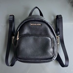 Michael Kors Mini Black Backpack